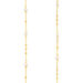 Halskette Flying Gems, Perle, 90cm, 18 K Gelbgold vergoldet Bild 4