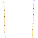 Halskette Flying Gems, Rhodonit, 18 K Gelbgold vergoldet Bild 2