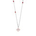 Halskette Flying Gems, Rosenquarz, 925 Sterlingsilber Bild 2