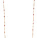 Halskette Flying Gems, Rhodonit, 18 K Rosegold vergoldet Bild 2