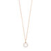 Halskette Zirkonia Flower, 18 Karat Rosegold vergoldet Bild 3