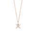 Halskette Leaf Flower, Rosegold Bild 2