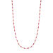 Halskette Rubin, 18 K Rosegold vergoldet Bild 2
