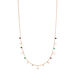 Halskette Platelet Mix, 18 K Rosegold vergoldet Bild 2