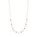 Halskette Hearts Rubin, 18 K Rosegold vergoldet Bild 2