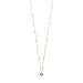 Halskette Solitr, Labradorit, 18 K Rosegold vergoldet Bild 2