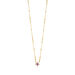 Halskette BLOOM, Amethyst/Rhodolith, 18 Karat Gelbgold vergoldet Bild 3