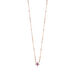 Halskette BLOOM, Amethyst/Rhodolith, 18 Karat Rosegold vergoldet Bild 3