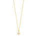 Halskette Snowflake, 18 Karat Gelbgold vergoldet Bild 3