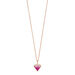 Halskette Pink Valentine, 18 Karat Rosegold vergoldet Bild 3