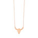Halskette BULL SKULL, 18 Karat Rosegold vergoldet Bild 2