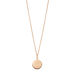 Halskette Plttchen 14mm, 50cm lang, 18 Karat Rosegold vergoldet Bild 2