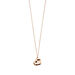Halskette BIG HEART, 18 K Rosegold vergoldet Bild 3