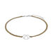 Choker Brezn mit Zirkonia, 925 Sterlingsilber, Nude Bild 2