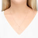 Halskette SPARKLE CROSS, 18 K Rosegold vergoldet Bild 2