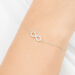 Armkette Infinity mit Diamanten, 18 Karat Weigold Bild 2