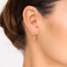 Creolen ETERNAL TOUCH, Diamanten, 14 Karat Weigold Bild 2