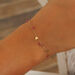 Armkette Hearts Rubin, 18 K Rosegold vergoldet Bild 2