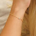 Armkette Solitr, Labradorit, 18 K Rosegold vergoldet Bild 2