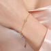Armkette Clover Charm, 18 K Rosegold vergoldet Bild 2