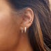 Earcuff Bubbles, 10 mm, 18 K Gelbgold vergoldet Bild 3