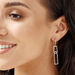 Ohrringe Unique mit Diamanten, 18 Karat Weigold Bild 4