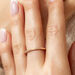 Ring DAZZLE mit Diamanten, 14 Karat Rosegold Bild 2