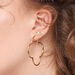 Ohrstecker Clover Charm, 18 K Rosegold vergoldet Bild 3