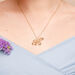 Halskette Blossom, 18 Karat Rosegold vergoldet Bild 4