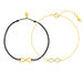 Partner Armb�nder, INFINITY, Diamanten, 14 & 18 Karat Gelbgold Bild 3