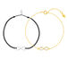 Partner Armb�nder, INFINITY, Diamanten, 14 & 18 Karat Wei�gold & Gelbgold Bild 3