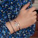 Armkette Round mit Perle, 18 K Gelbgold vergoldet Bild 2