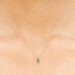 Halskette London Blue Topaz, 14 Karat Gelbgold Bild 2