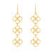 Ohrhnger Clover Charm, 18 K Gelbgold vergoldet Bild 2