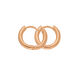 Klappcreolen Basic BOLD, 15 mm, 18 K Rosegold vergoldet Bild 5