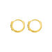 Creole Three Gems, Blauer Topas, 18 K Gelbgold vergoldet Bild 3