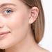 Earcuff Triple Ring, 18 K Rosegold vergoldet Bild 4