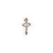 Silber Earcuff Gorgeous Gems, Labradorit, Rosegold Bild 2