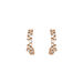 Mini Creole CRYSTAL, 18 K Rosegold vergoldet Bild 2