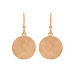 Ohrhnger Plttchen gro, 18 K Rosegold vergoldet Bild 2