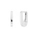 Creolen HUGGIE Oval, 925 Sterlingsilber Bild 3