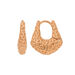 Creolen BOLD Dots, 18 K Rosegold vergoldet Bild 3