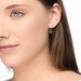 Single Creole CLOVER/Zirkonia, 18 K Rosegold vergoldet Bild 2