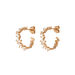 Creole ICE CUBE, Zirkonia, 18 K Rosegold vergoldet Bild 3