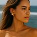 Ohrstecker ALOHA, 18 K Gelbgold vergoldet Bild 2