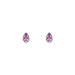 Ohrstecker Drop, Amethyst, 925 Sterlingsilber Bild 2