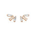 Ohrstecker CRYSTAL, 18 K Rosegold vergoldet Bild 2