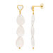 Ohrstecker VALENTINE PEARLS, lang, 18 Karat Gelbgold vergoldet Bild 3