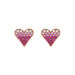 Ohrstecker Pink Valentine, 18 K Rosegold vergoldet Bild 3