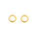 Ohrstecker MINI Circle, 18 K Gelbgold vergoldet Bild 2